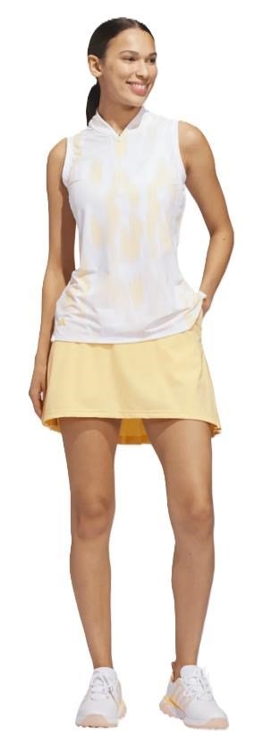 Adidas Ultimate365 Tour Printed mouwloos dames polo, seicta
