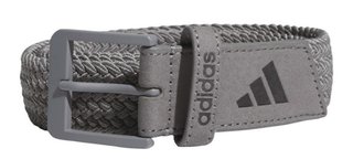 Adidas Braid Stretch heren riem, grey three