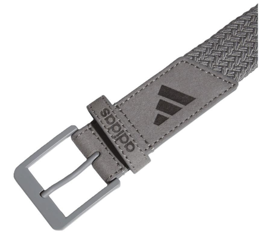 Adidas Braid Stretch heren riem, grey three