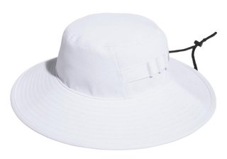 Adidas Wide Brim Crst unisex hoed, wit