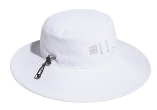 Adidas Wide Brim Crst unisex hoed, wit