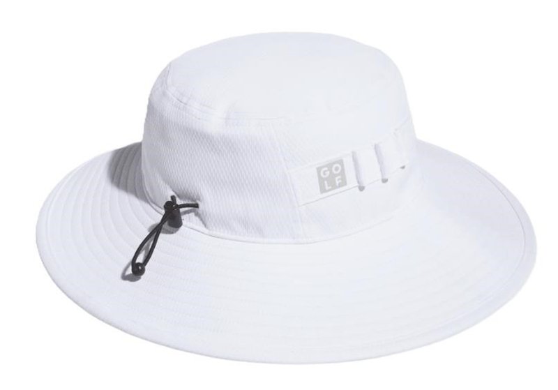 Adidas Wide Brim Crst unisex hoed, wit