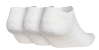 Adidas No Show heren sokken (3 paar), wit