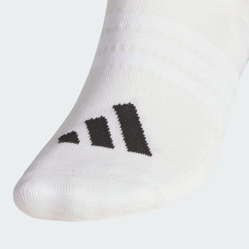 Adidas Performance No Show heren sokken (3 paar), wit/grijs/zwart
