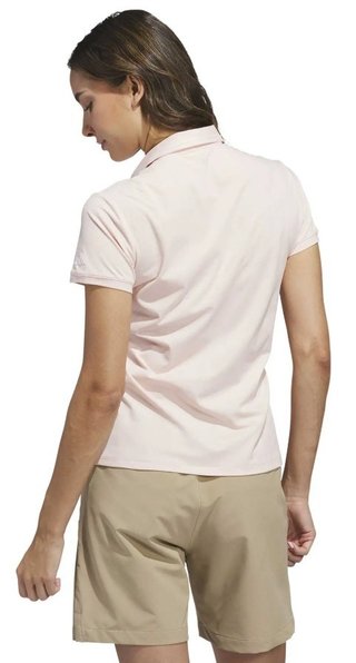 Adidas Ultimate365 Tour Twistknit dames polo, blush pink