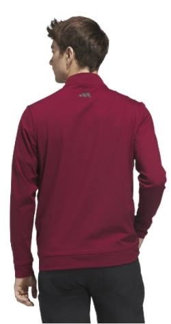 Adidas Ultimate365 Classic Quarter-Zip heren sweater, bordeauxrood