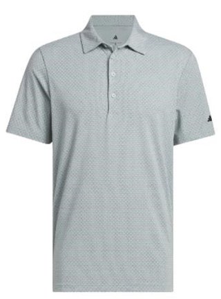 Adidas Ultimate365+ Go-To Print heren polo, wosa/navy