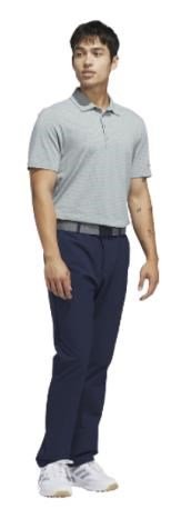 Adidas Ultimate365+ Go-To Print heren polo, wosa/navy