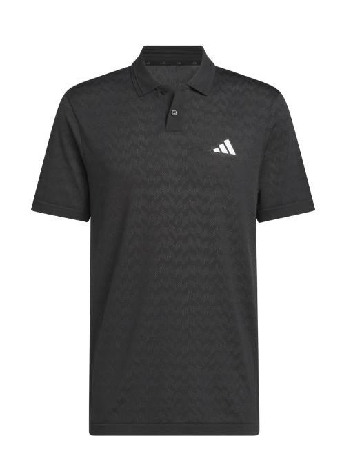 Adidas Tour Seamless heren polo, zwart/carbon