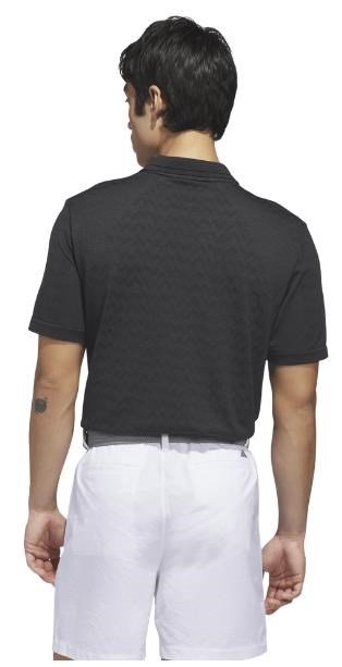 Adidas Tour Seamless heren polo, zwart/carbon