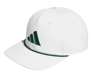 Adidas Tour 5-panel heren golfpet, wit/groen