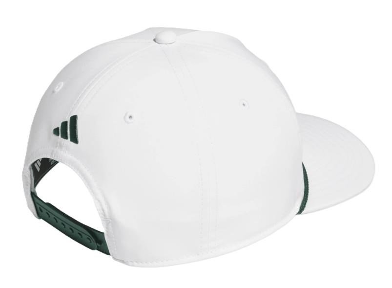Adidas Tour 5-panel heren golfpet, wit/groen