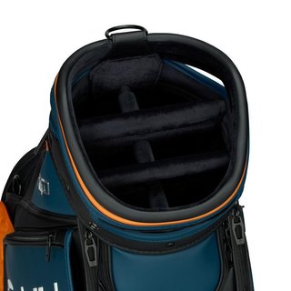 TaylorMade Qi4D Staff cart bag, zwart