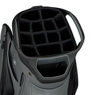 TaylorMade Deluxe cart bag, zwart/grijs