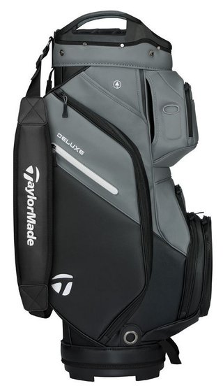 TaylorMade Deluxe cart bag, zwart/grijs