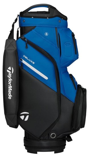 TaylorMade Deluxe cart bag, zwart/blauw
