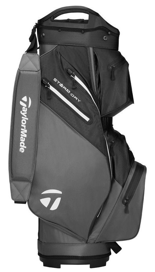 TaylorMade Storm Dry cart bag, grijs/zwart