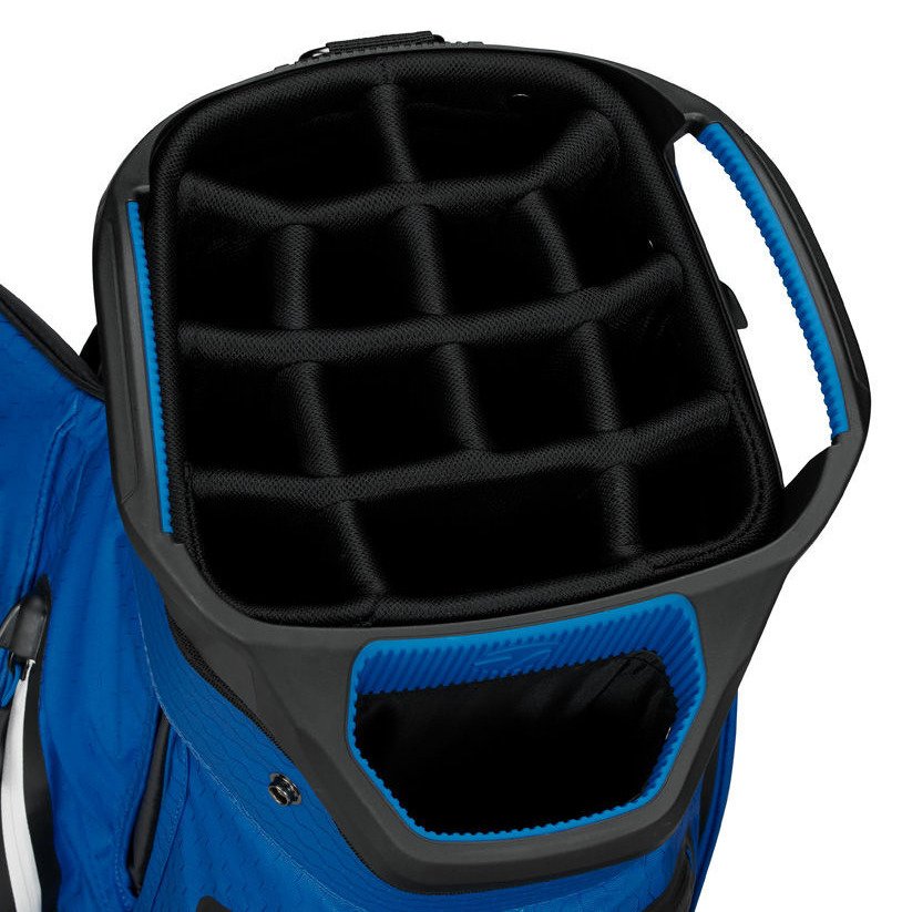 TaylorMade Storm Dry cart bag, zwart/blauw