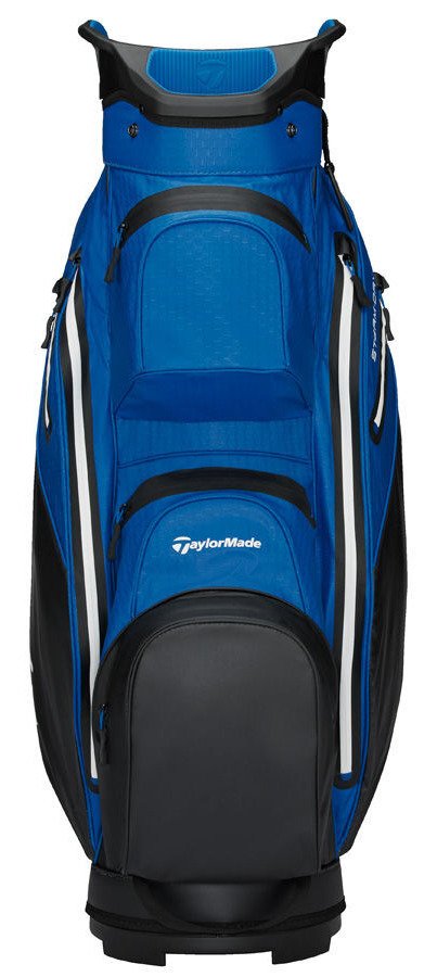 TaylorMade Storm Dry cart bag, zwart/blauw