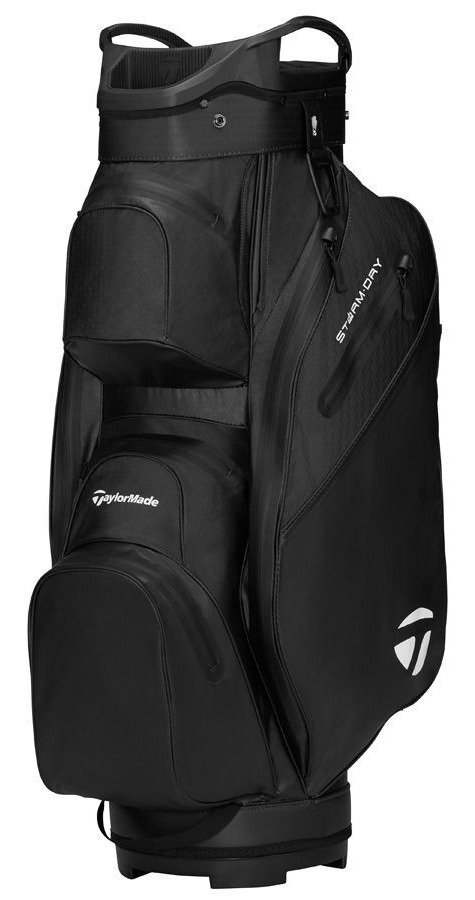 TaylorMade Storm Dry cart bag, zwart