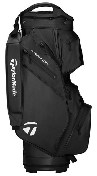 TaylorMade Storm Dry cart bag, zwart