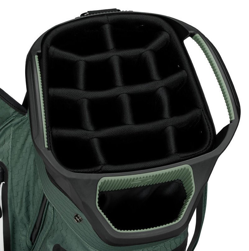 TaylorMade Storm Dry cart bag, zwart/dark sage