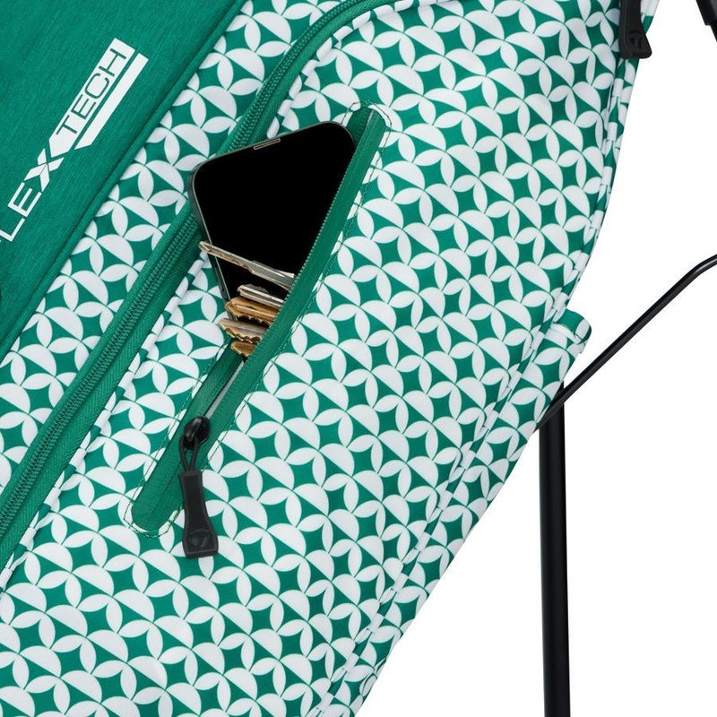 TaylorMade FlexTech stand bag, heritage icon green