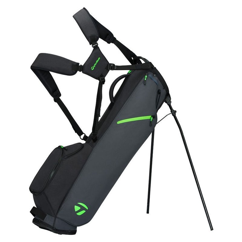 TaylorMade FlexTech Carry stand bag, grijs/zwart/neongroen