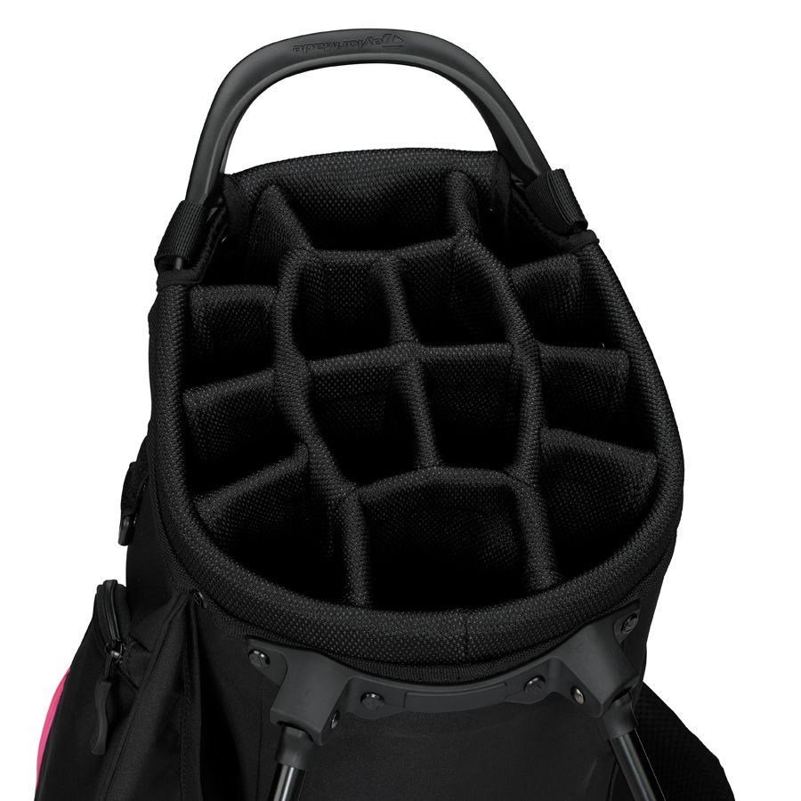 TaylorMade FlexTech Crossover stand bag, grijs/roze/zwart