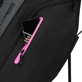 TaylorMade FlexTech Crossover stand bag, grijs/roze/zwart