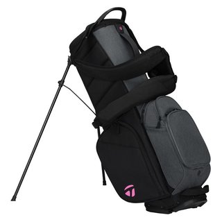 TaylorMade FlexTech Crossover stand bag, grijs/roze/zwart