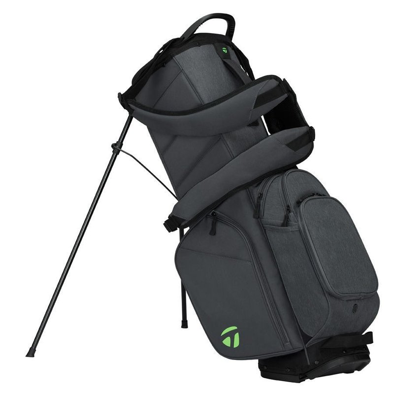 TaylorMade FlexTech Crossover stand bag, grijs/neongroen