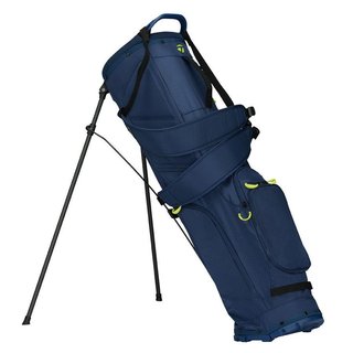 TaylorMade FlexTech Super Lite stand bag, navy/white/neon lime