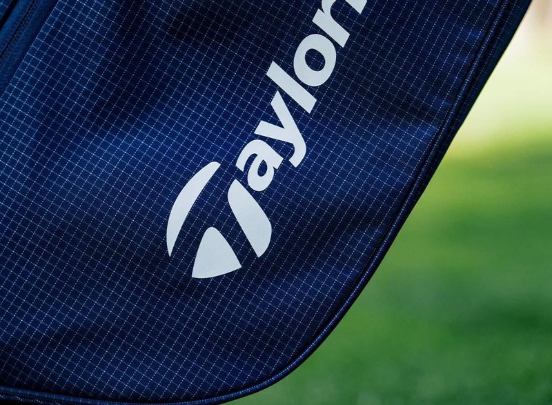 TaylorMade FlexTech Super Lite stand bag, cyan/navy