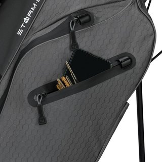 TaylorMade Storm-Dry Waterproof stand bag, grijs/zwart