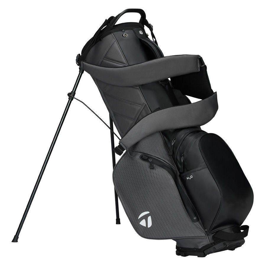 TaylorMade Storm-Dry Waterproof stand bag, grijs/zwart