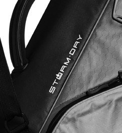 TaylorMade Storm-Dry Waterproof stand bag, grijs/zwart