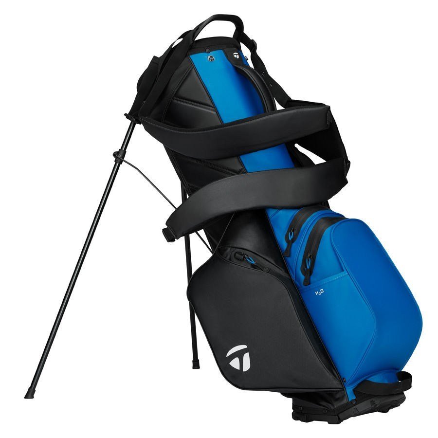 TaylorMade Storm-Dry Waterproof stand bag, zwart/blauw