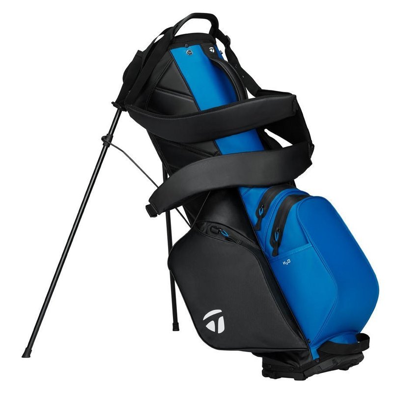 TaylorMade Storm-Dry Waterproof stand bag, zwart/blauw