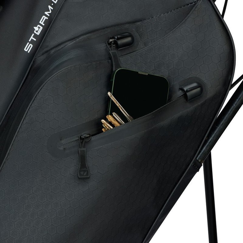 TaylorMade Storm-Dry Waterproof stand bag, zwart