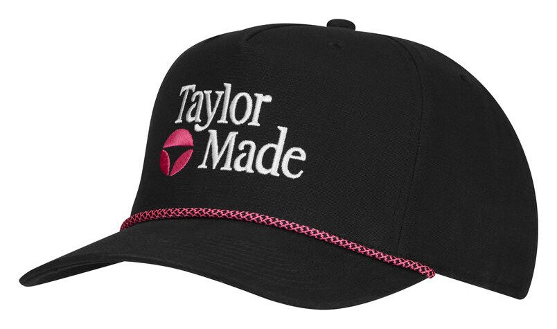 TaylorMade A-Frame Legacy heren cap, zwart