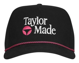 TaylorMade A-Frame Legacy heren cap, zwart