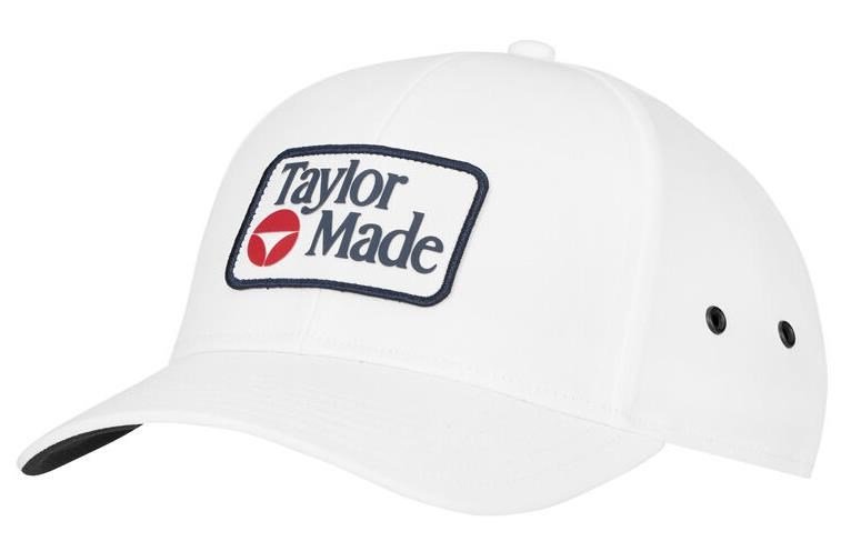 TaylorMade Newport Legacy heren pet, wit
