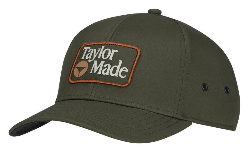 TaylorMade Newport Legacy heren cap, olijfgroen