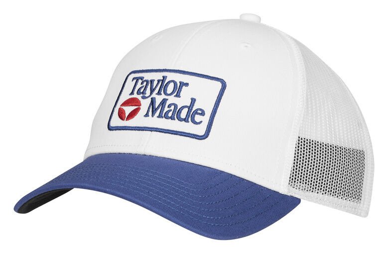 TaylorMade Radar Legacy Trucker heren cap, wit/marine