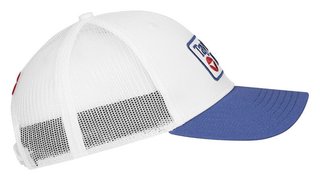 TaylorMade Radar Legacy Trucker heren cap, wit/marine
