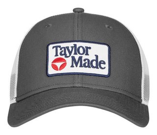 TaylorMade Radar Legacy Trucker heren cap, grijs/wit