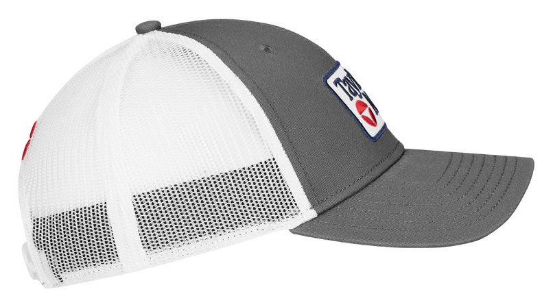 TaylorMade Radar Legacy Trucker heren cap, grijs/wit