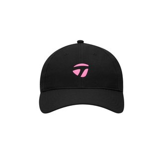 TaylorMade Hamptons dames pet, zwart/roze