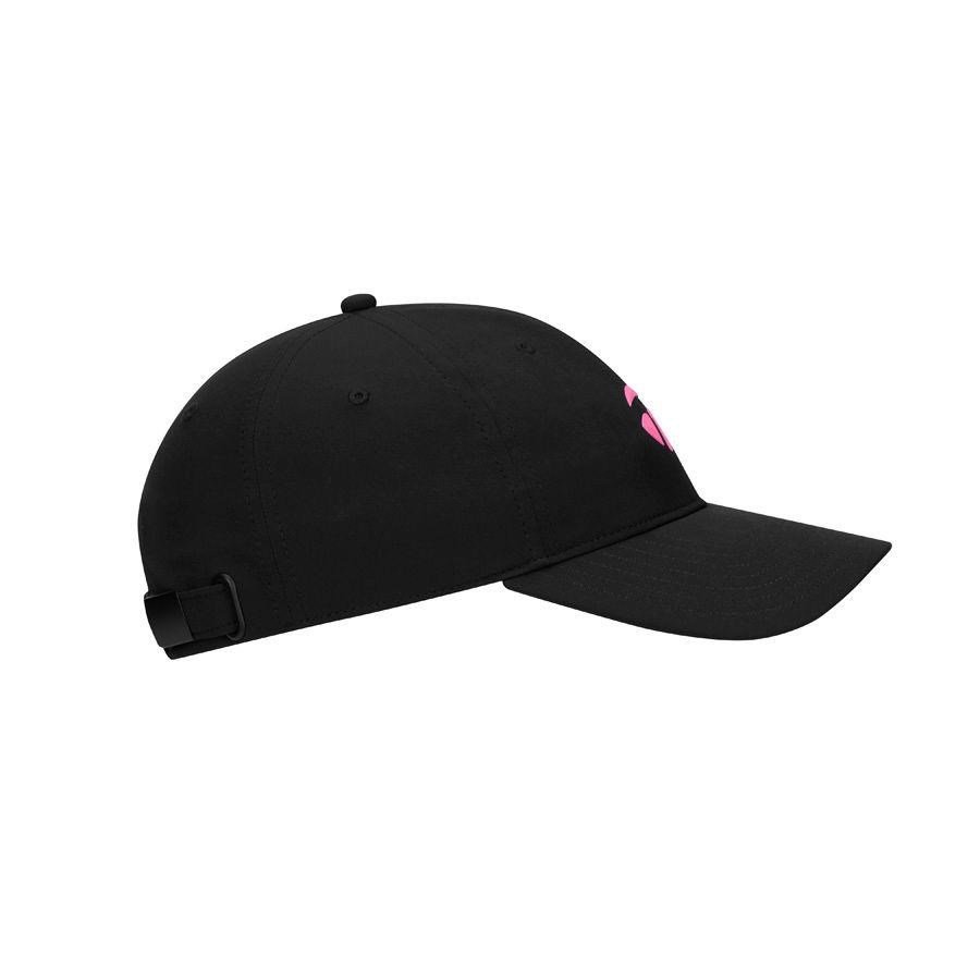 TaylorMade Hamptons dames pet, zwart/roze